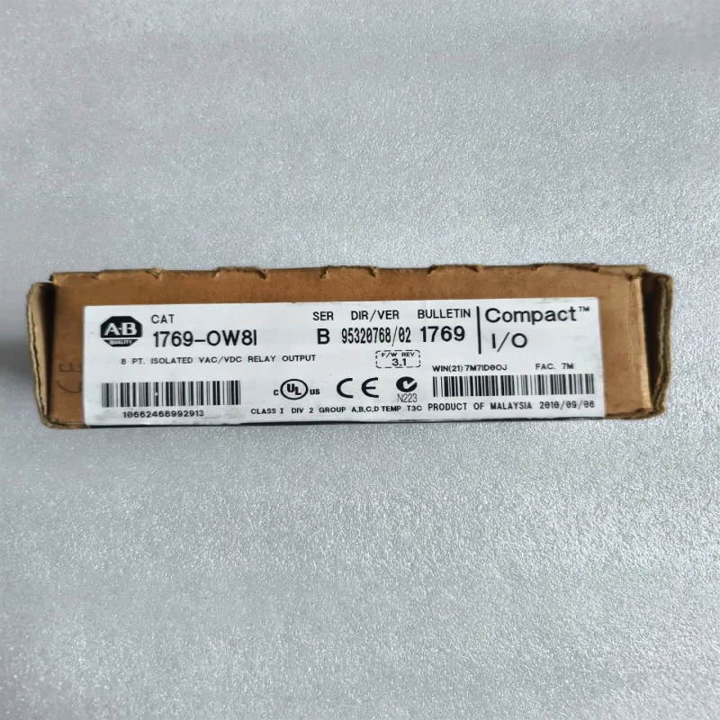 Allen-Bradley 1769-OW8I Compact I/O 8-Point Isolated VAC/VDC Relay Output Module thumbnail 2